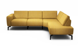 Cosy 1 Ecksofa rechts in Rivoli Gold